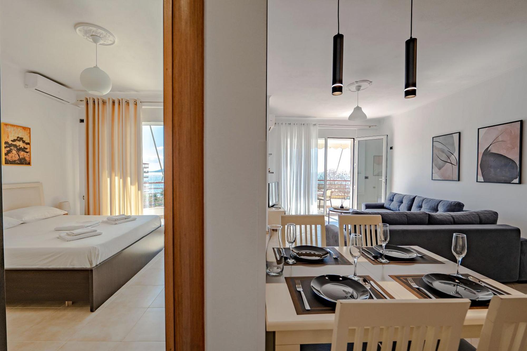 Sunny Apts Sarandë エクステリア 写真